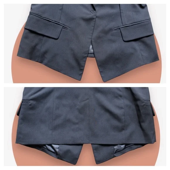 Apostrophe Single Button Vest Blazer - Picture 8 of 13